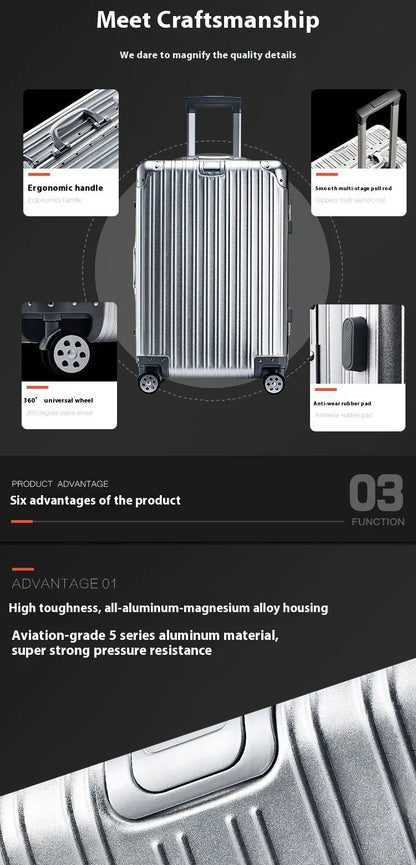 Aluminum Luggage Trolley