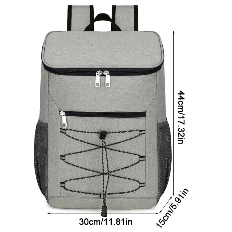 Insulated Cooler Backpack for Camping and Hiking