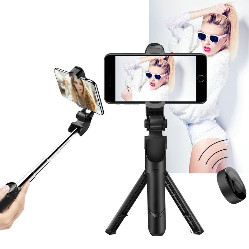 Bluetooth Selfie Stick and Phone Tripod Stand