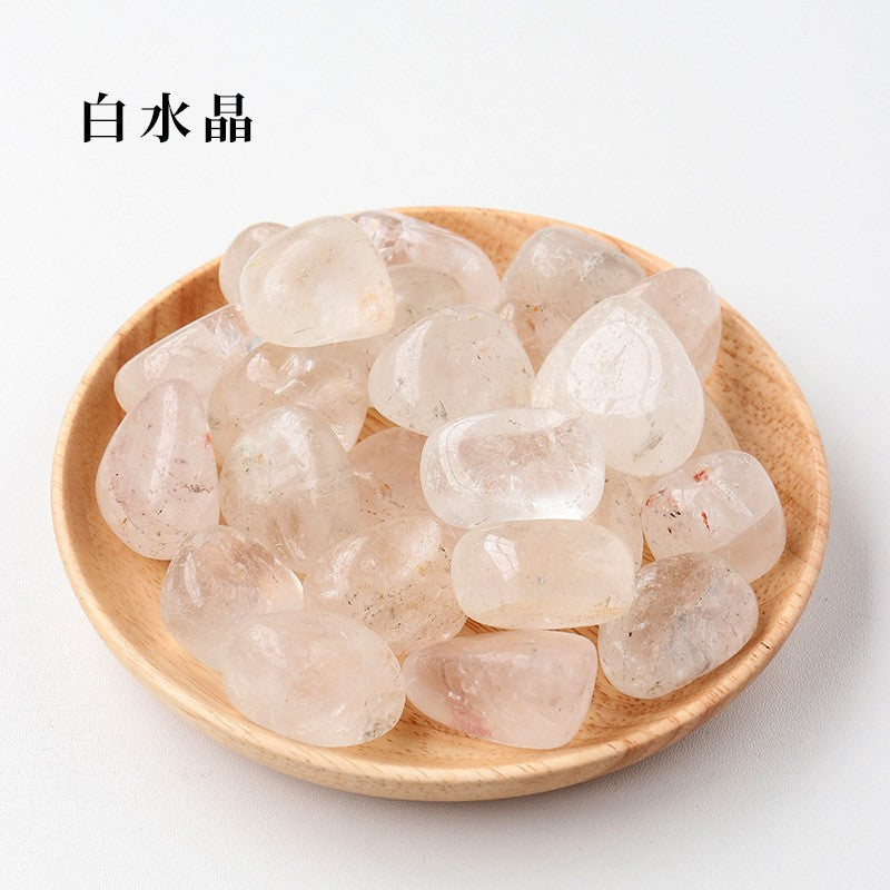 Polished Crystal Stones for Decoration and Aromatherapy