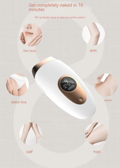 Painless Laser Hair Removal Device – Unisex