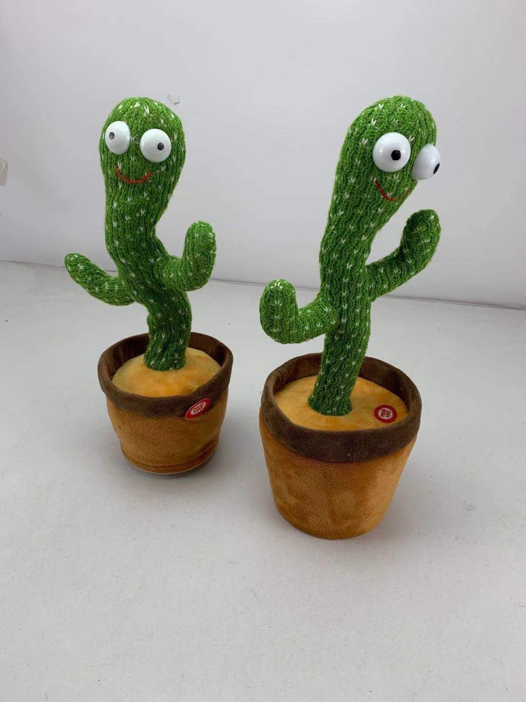 2023 Talking Dancing Cactus Toy with Music and Motion
