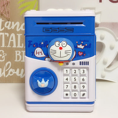 Creative Cartoon Musical Piggy Bank with Password Lock