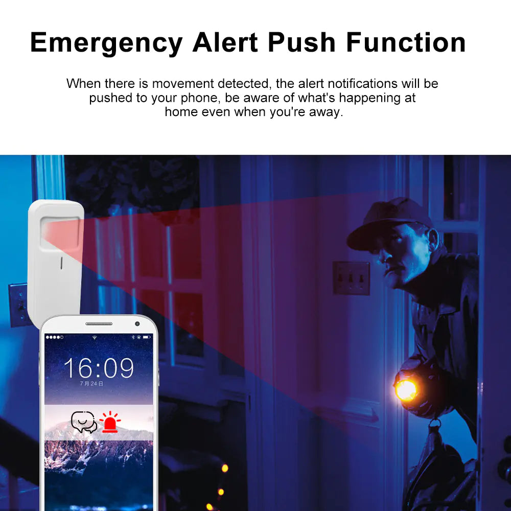 Tuya WiFi Human Body Infrared Sensor Detector