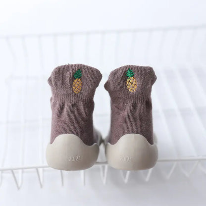 Autumn Baby Toddler Embroidery Non-slip Indoor Shoes