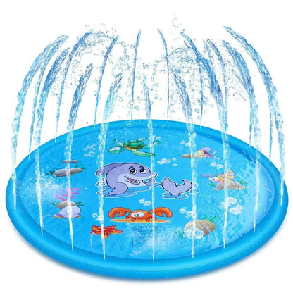 Outdoor Dolphin Dinosaur Shark Sprinkler Play Mat