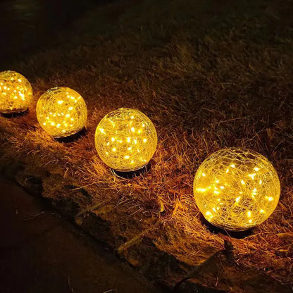Solar Crack Outdoor Ground Light with Light Control