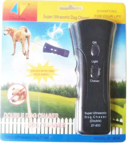 Ultrasonic Dog Barking Trainer with LED Light