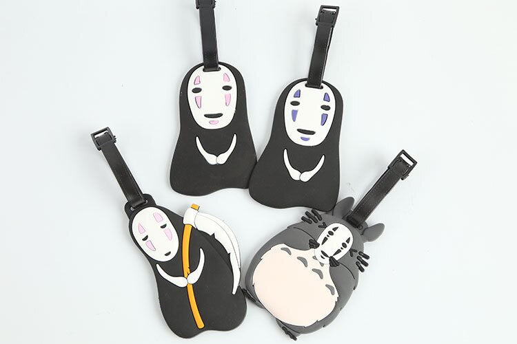 Creative Cartoon Silicone Luggage Tag - Spirited Away