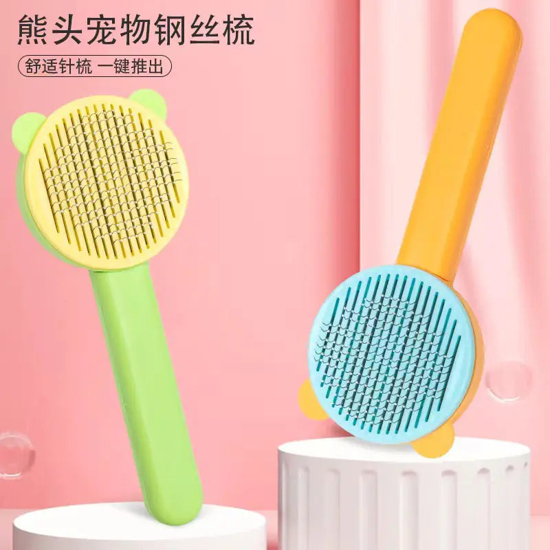 New Pet Grooming Steel Needle Brush for Dogs and Cats