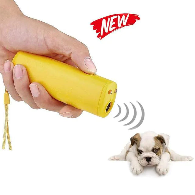 Three-in-One Ultrasonic Dog Barking Training Device