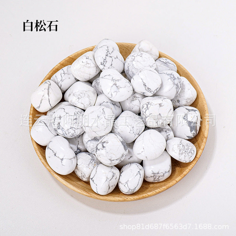 Polished Crystal Stones for Decoration and Aromatherapy