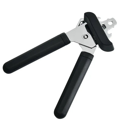 Manual Stainless Steel Can Opener with Smooth Edge