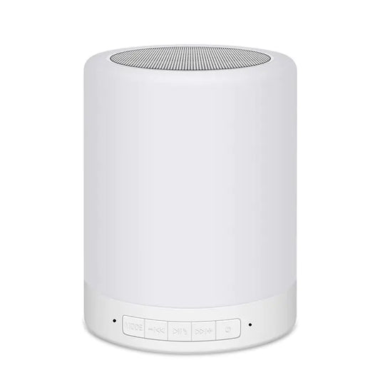 Portable Bluetooth Speaker with Colorful Night Light