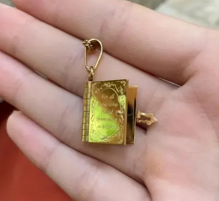 Book Lover Necklace