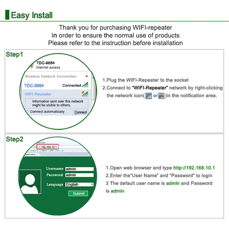 WiFi Signal Amplifier and Wireless Repeater