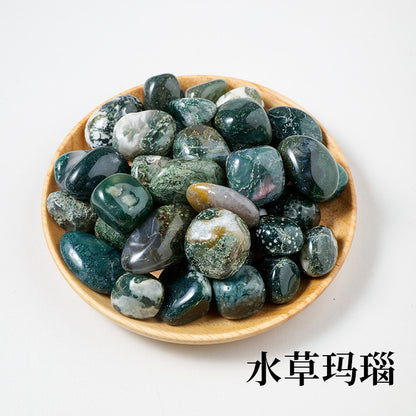 Polished Crystal Stones for Decoration and Aromatherapy
