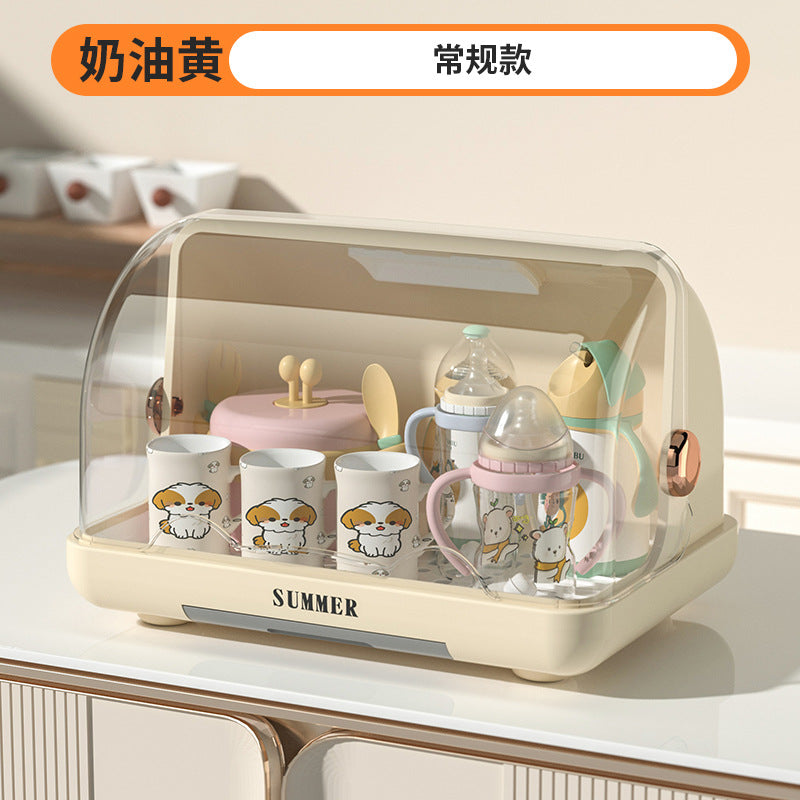 UV Sterilizer Cabinet for Baby Bottles with Dust Cover