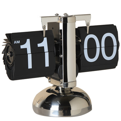 Minimalist Automatic Page Turning Clock for Home Decor