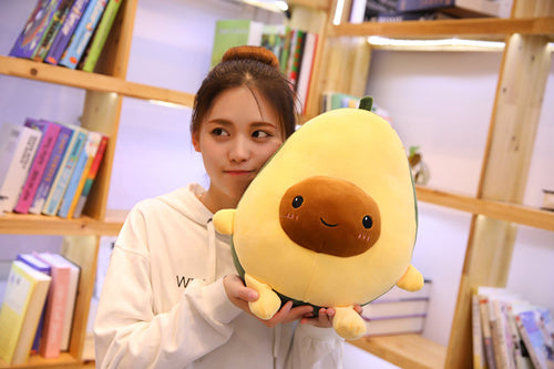 Avocado Plush Toy, Soft Toy - Cuddly Avocado Figure