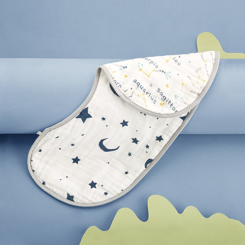 Hiccup Baby Towel Bib with Leak-proof Design