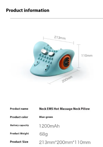 Portable Neck Massager for Cervical Spine Relief