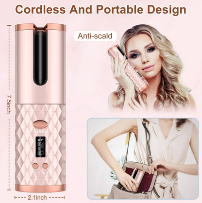 Wireless Automatic Hair Curler