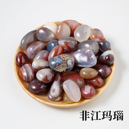 Polished Crystal Stones for Decoration and Aromatherapy