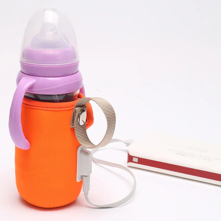 USB Baby Bottle Warmer with Anti-Scald Insulation Bag