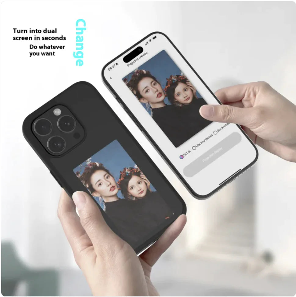 DIY Phone Case with Smart Projection Screen