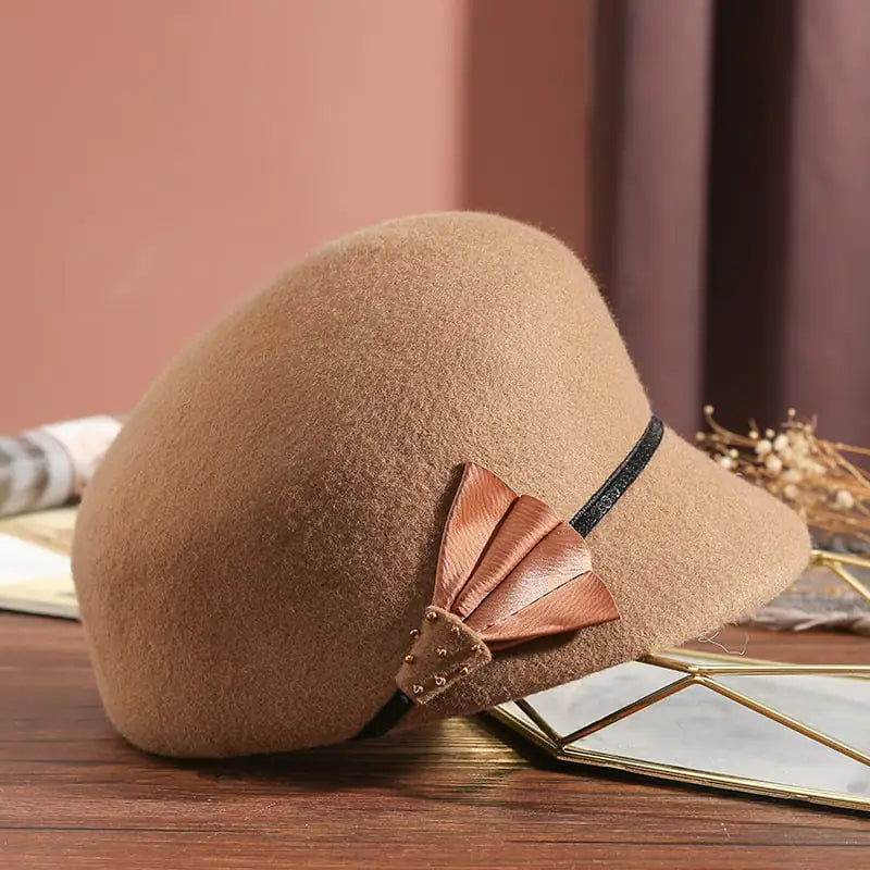 Vintage Equestrian Top Hat for Autumn Winter Fashion
