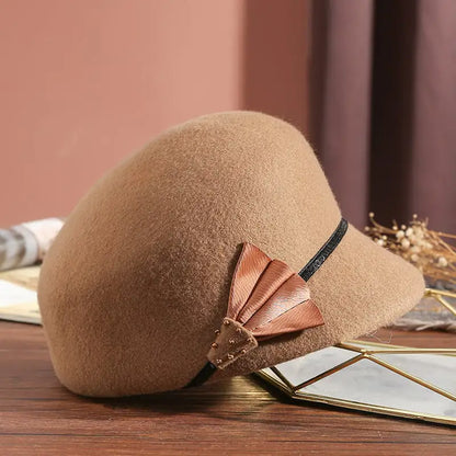 Vintage Equestrian Top Hat for Autumn Winter Fashion