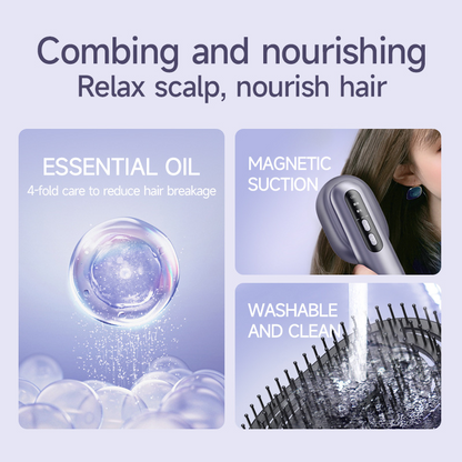 Red Light Therapy Electric Massage Comb