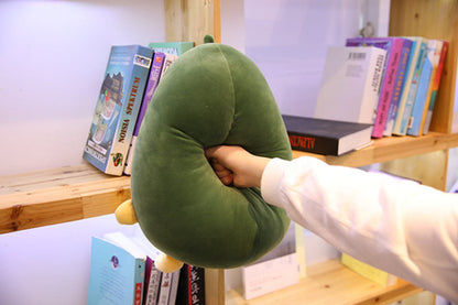 Avocado Plush Toy, Soft Toy - Cuddly Avocado Figure