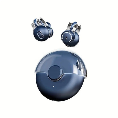 Wireless Bluetooth Clip-On Headset with HiFi Sound