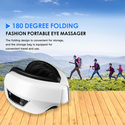 Smart Eye Massager with Heat & Vibration