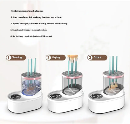 Rechargeable Electric Makeup Brush Cleaner