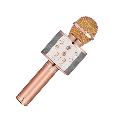 WS858 Wireless Bluetooth Karaoke Microphone Speaker