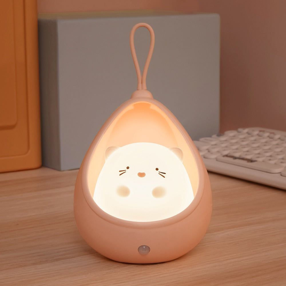 Cute Animal LED Desk Lamp with Motion Sensor