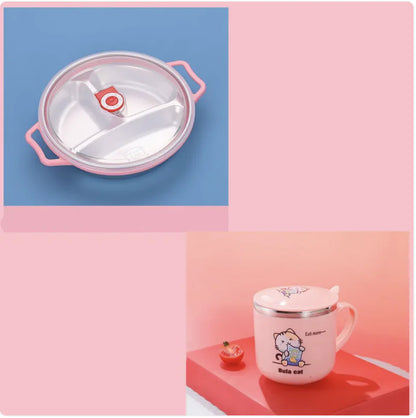 Deep Grid Kids Plate