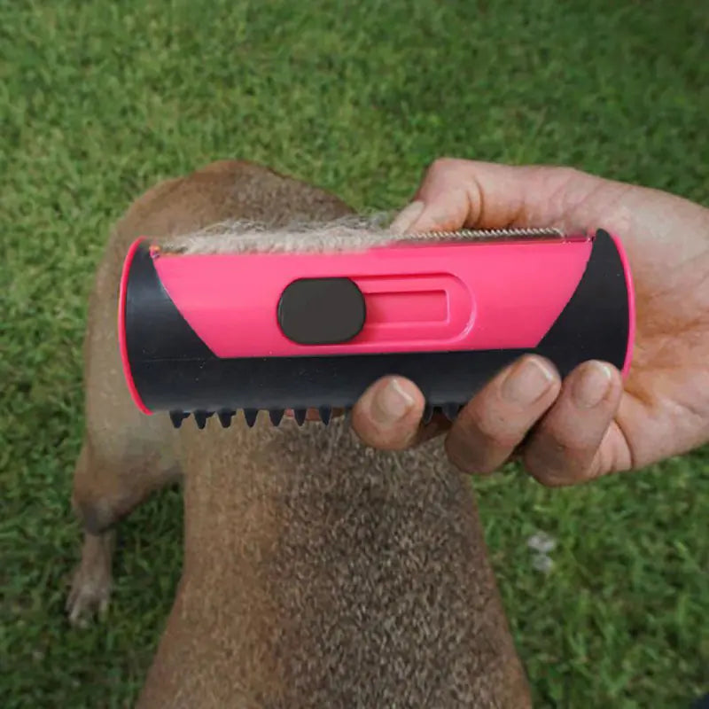 Pet Grooming Brush Tool for Cats and Dogs