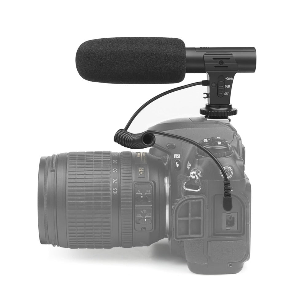 MIC-05 Stereo Microphone for DSLR and DV Cameras