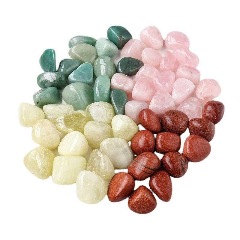 Polished Crystal Stones for Decoration and Aromatherapy