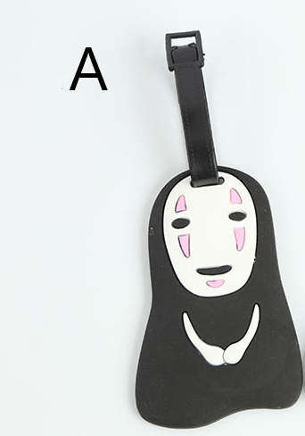 Creative Cartoon Silicone Luggage Tag - Spirited Away
