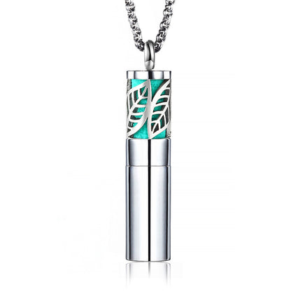 Aromatherapy Essential Oil Necklace with Pendant