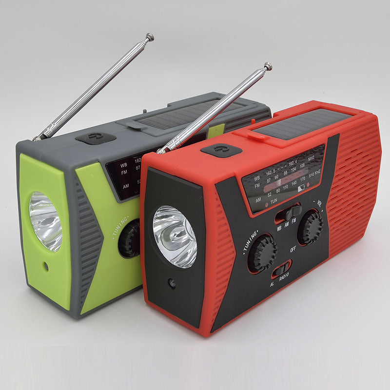 Radio, Flashlight, Emergency Light, Reading Lamp