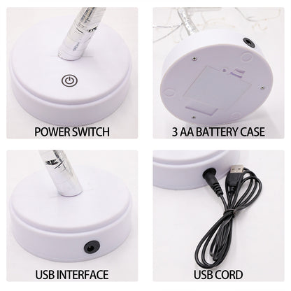 New RGB Remote-Controlled Copper Wire Star Lights