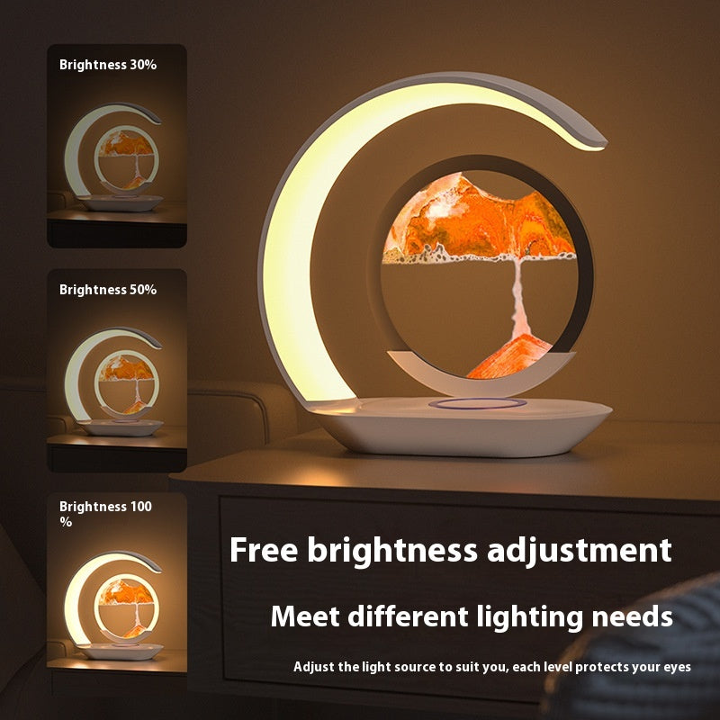 Sand Art Wireless Charging Night Light