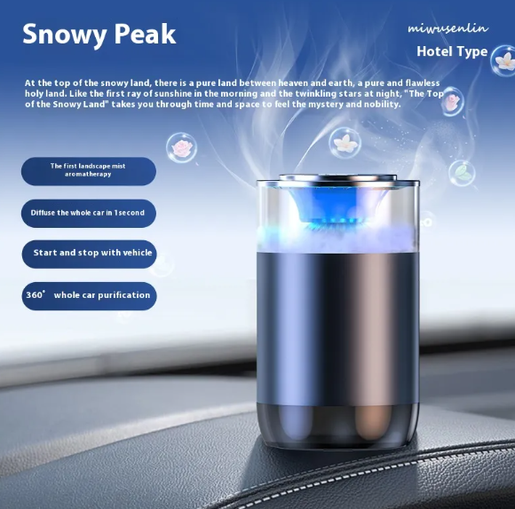 Car Aromatherapy Diffuser Cloud Mist Air Freshener
