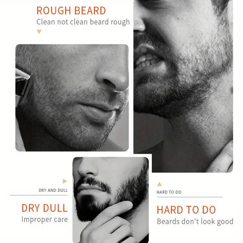 SADOER Beard Oil Set for Men - Moisturizing & Soften